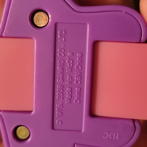 2008 Sanrio HELLO KITTY McDonalds Happy Meal Child Toy WATCH - Picture 4 of 5